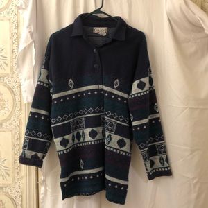 EUC Gina Peters sweater jacket. Size medium
